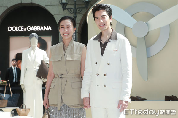 ▲▼蕭敬騰、Summer夫妻。（圖／記者周宸亘攝）