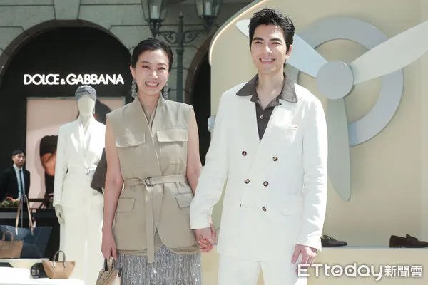 ▲▼蕭敬騰、Summer夫妻出席BRUNELLO CUCINELLI「ECHOES OF A JOURNEY 巡遊造響」期間限定快閃店。（圖／記者周宸亘攝）