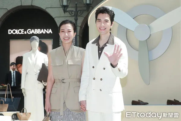 ▲▼蕭敬騰、Summer夫妻出席BRUNELLO CUCINELLI「ECHOES OF A JOURNEY 巡遊造響」期間限定快閃店。（圖／記者周宸亘攝）