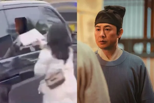 ▲楊濤還原現場情況。（圖／翻攝自微博）