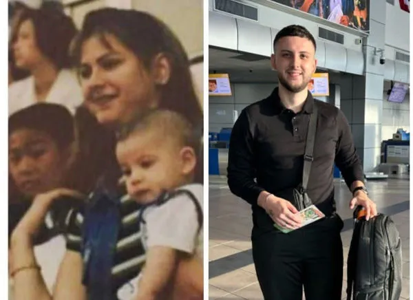 ▲   職棒傳奇洋將鷹俠兒子回到出生地台灣       。（圖／鷹俠提供）