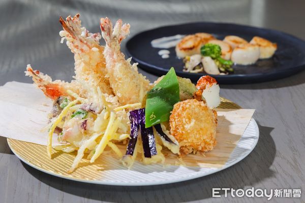 ▲饗饗十大人氣排行榜出爐。大蝦天婦羅。（圖／饗賓提供）