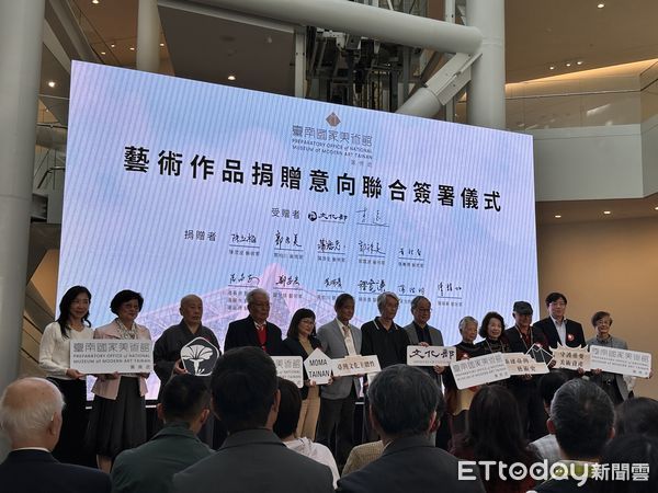 ▲▼「台南國家美術館籌備處」在3月25日舉行揭牌儀式，同時「福爾摩沙時代——台灣近現代美術的知識啟蒙」大展開幕。（圖／記者林育綾攝）