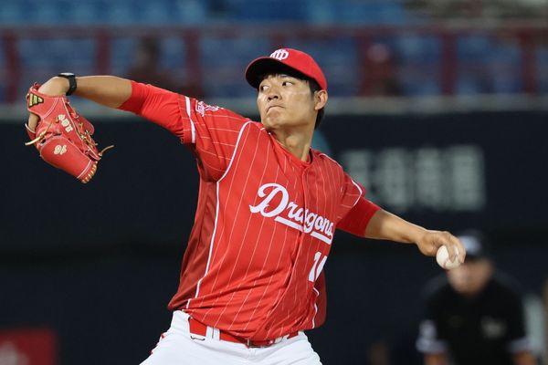 ▲▼味全龍王維中。（圖／味全龍提供）