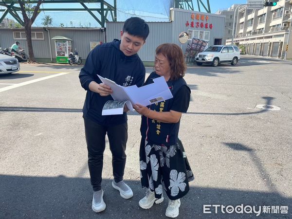 ▲台南市議員蔡宗豪偕同台南市人本交通協會，爭取小北棒球場周邊道路環境改善，期能提供更友善的行人通行環境，減少交通事故發生。（圖／記者林東良翻攝，下同）
