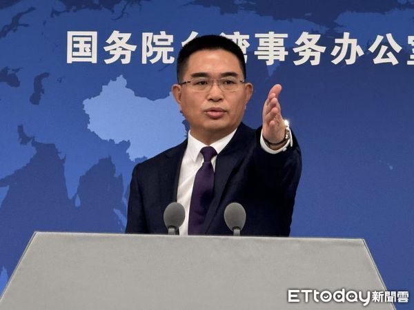 ▲▼ 大陸國台辦發言人陳斌華（2025.3.26）            。（圖／記者任以芳攝）