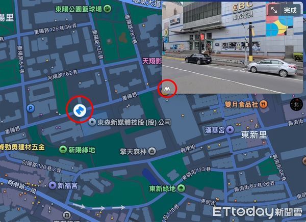 ▲▼蘋果環視功能,look around。（圖／記者吳立言攝）