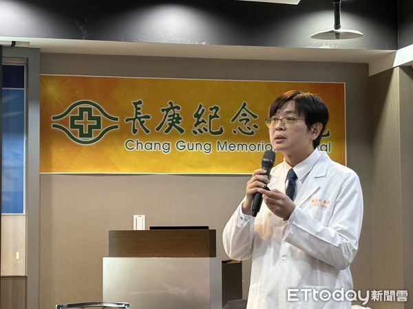 ▲▼林口長庚醫院楊皇煜醫師說明癌症研究。（圖／記者洪巧藍攝）