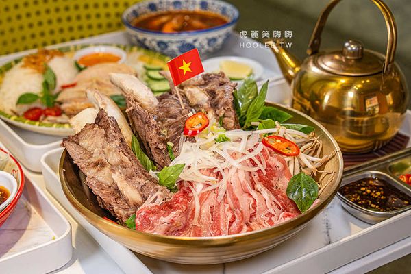 ▲▼越龍門 越南河粉會安雞飯 左營店。（圖／部落客虎麗笑嗨嗨授權提供）
