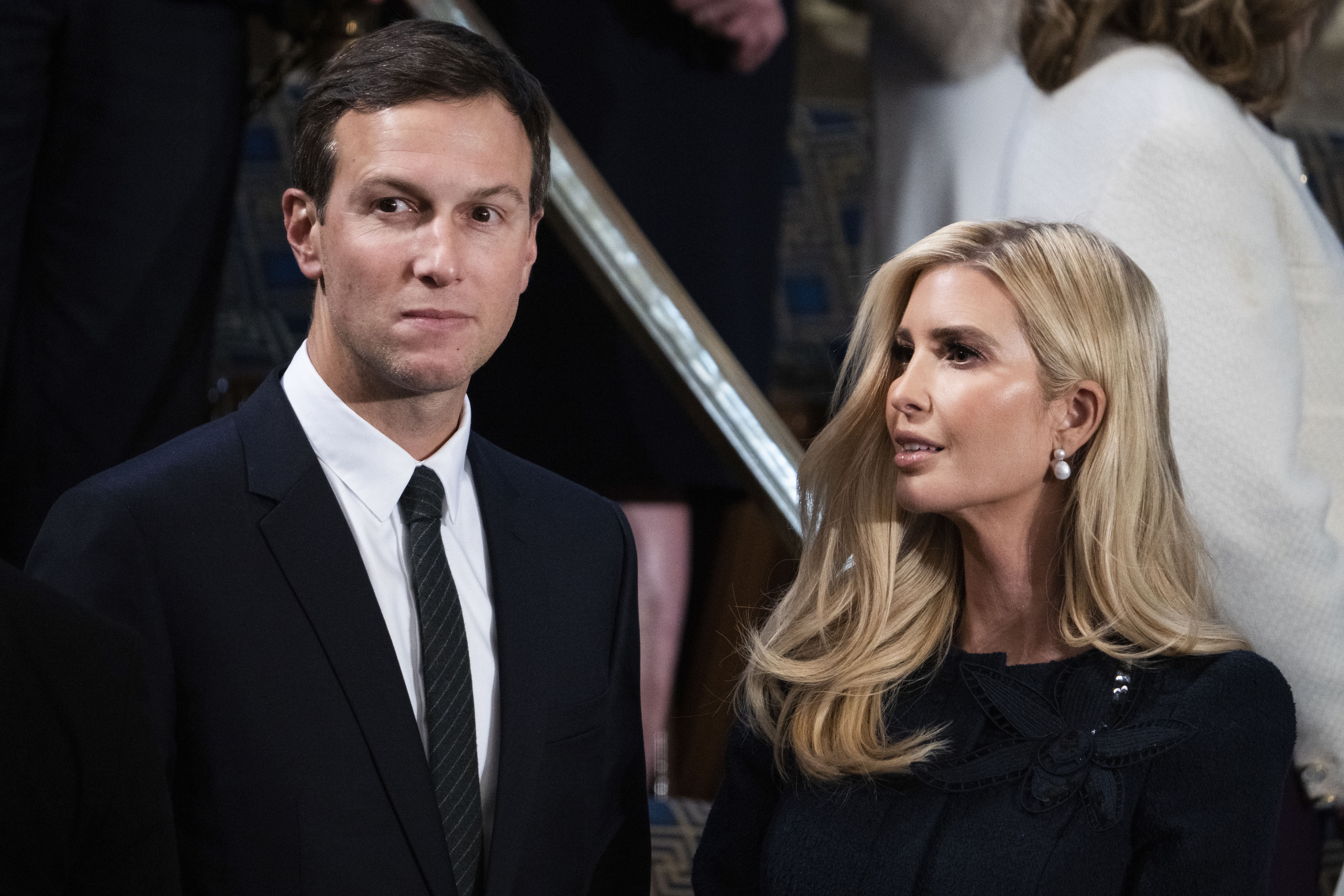 ▲▼  總統川普女兒伊凡卡及其丈夫庫許納（Jared Kushner）。（圖／達志影像／美聯社）