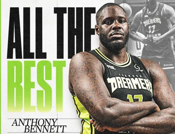 ▲前NBA「選秀狀元」班尼特第4度加盟台籃，仍遭夢想家釋出。（圖／取自夢想家FB）