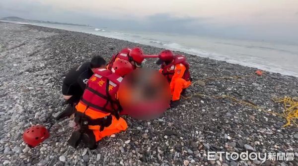 ▲花蓮26日連發生2起溺水事件，造成一死一傷。（圖／記者柯政誟翻攝，下同）