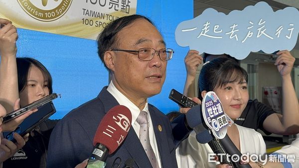 ▲▼觀光署舉辦「台灣觀光100亮點《一起去旅行》」活動，觀光署長周永暉出席。（圖／記者李姿慧攝）