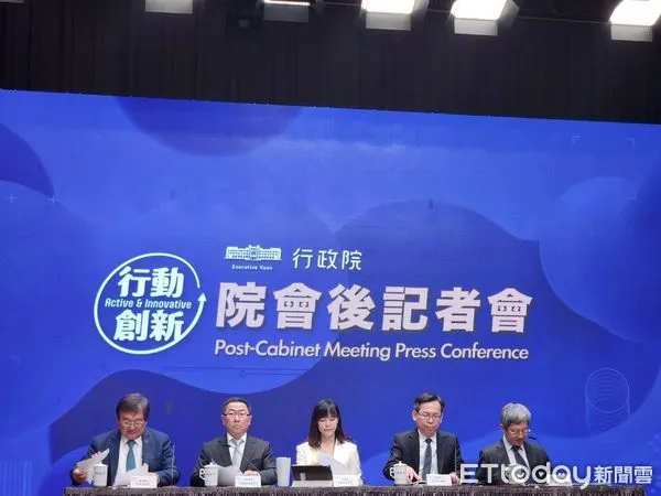 ▲▼行政院會後記者會。（圖／記者陳家祥攝）