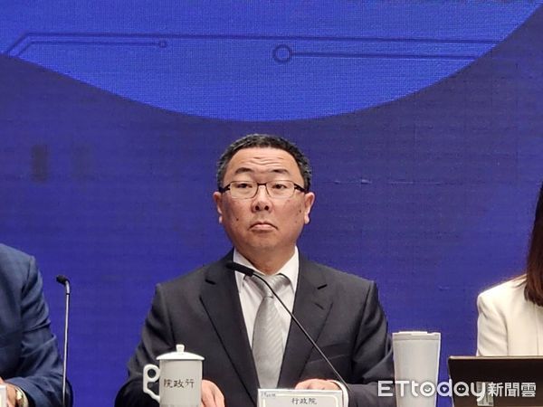 ▲▼政務委員林明昕出席行政院記者會。（圖／記者陳家祥攝）