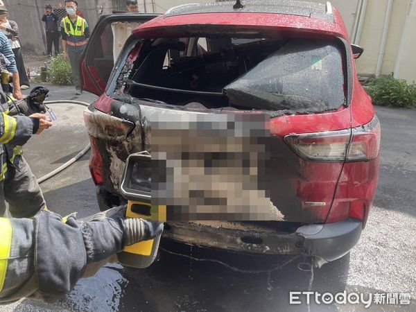 ▲彰化火燒車事件。（圖／記者唐詠絮翻攝，下同）