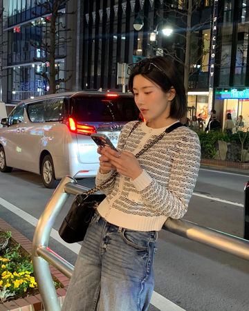 ▲權恩妃「短髮新造型」激美！　高顏值駕馭花苞波波頭。（圖／翻攝自IG／權恩妃）