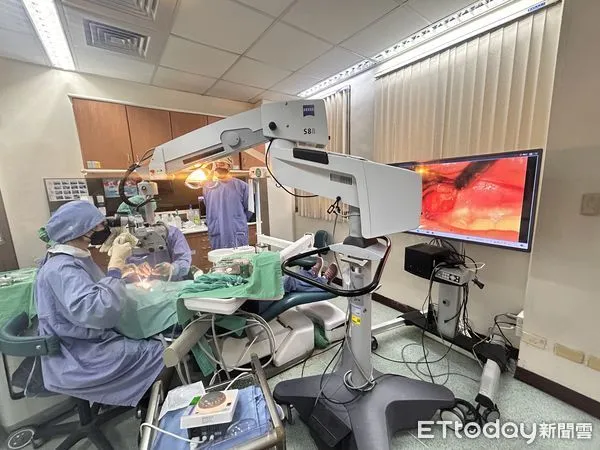 ▲高醫牙髓病科李惠娜醫師使用顯微鏡保留牙周韌帶，搭配術後完整根管治療，讓成功率提升。（圖／記者許宥孺翻攝）