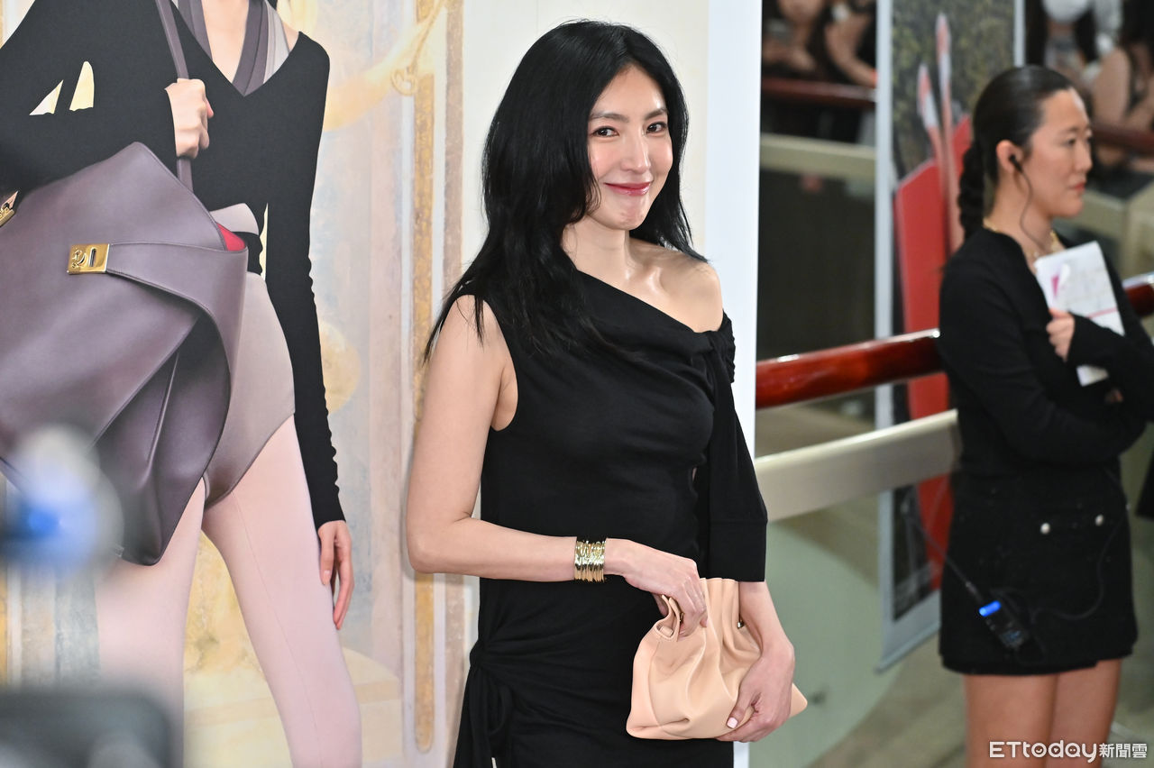 ▲▼楊謹華出席FERRAGAMO台北101新店開幕。（圖／記者李毓康攝）