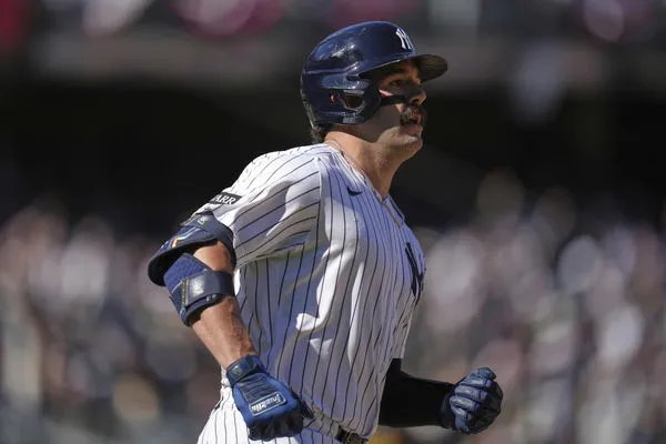 ▲▼ 洋基捕手威爾斯（Austin Wells）            。（圖／達志影像／美聯社）