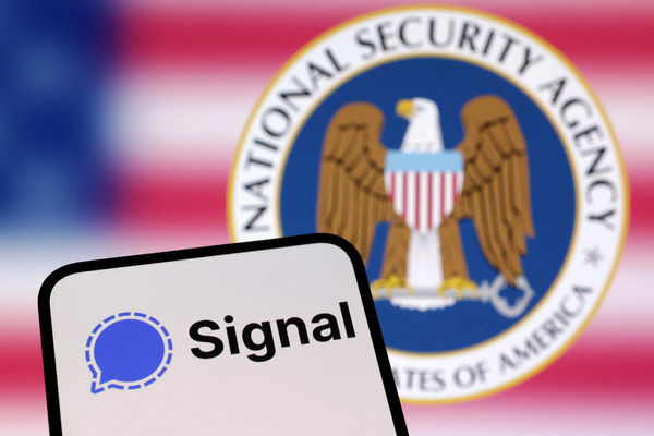 ▲▼美國Signal加密群組洩密。（圖／路透）