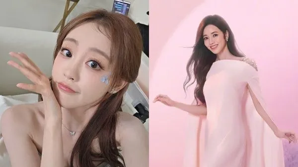 ▲當侯佩岑面告白「喜歡周杰倫」　陸女星挨轟登熱搜！網掀兩派戰翻。（圖／翻攝自微博／祝緒丹、侯佩岑）