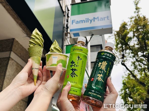 ▲▼全家Fami!ce與日本第一茶品牌「伊藤園」合作，新推「伊藤園抹茶霜淇淋」。（圖／記者林育綾攝）