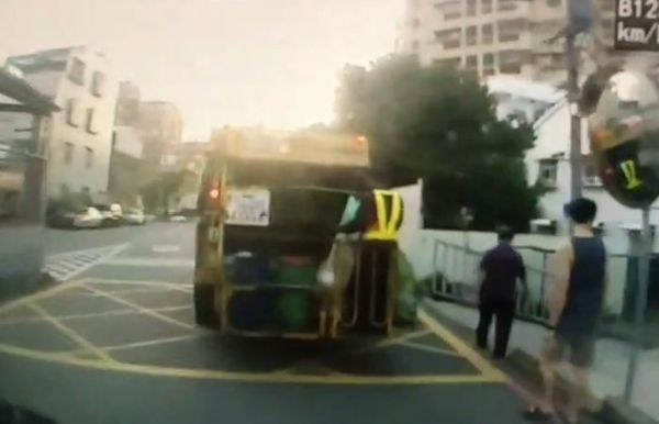 ▲彰化市清潔隊員遭民眾指態度差。（圖／翻攝自社會事新聞影音）