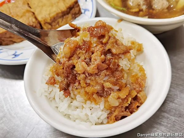 ▲▼小文肉羹魯肉飯。（圖／部落客Darren蘋果樹旅遊玩樂誌授權提供）