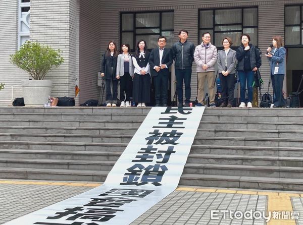 ▲▼民眾黨立院黨團抨擊民進黨立院黨團封鎖國會。（圖／記者陳家祥攝）