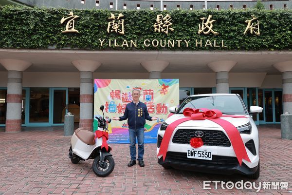 ▲▼上班族的朱小姐，701元發票奪「暢遊宜蘭抽好禮」70萬汽車大獎。（圖／記者游芳男翻攝，下同）