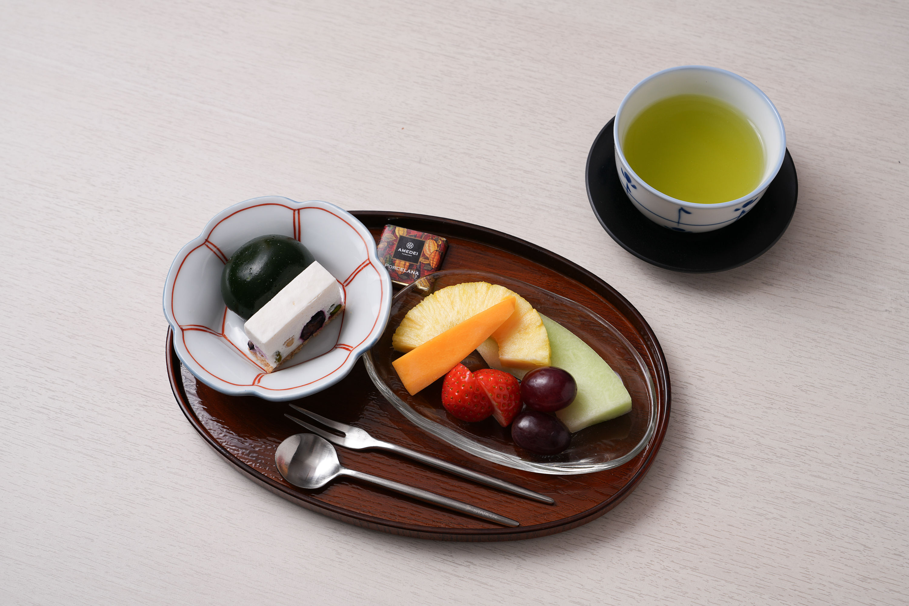 ▲▼星宇航空,春季,菜單,日本,新加坡,北美,東南亞,人形町今半,Press Butter Sand。（圖／業者提供）