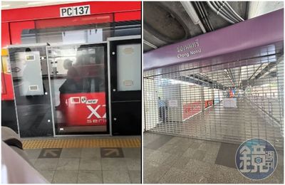 緬甸強震曼谷BTS地鐵停駛! 車廂強烈搖晃畫面曝光