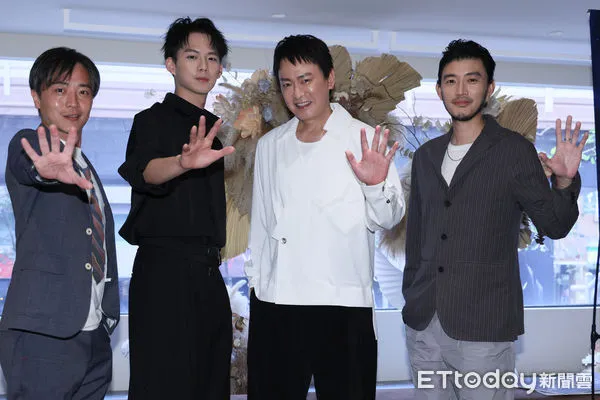 ▲▼ 《星空下的黑潮島嶼》媒體茶敘-劉承恩,吳念軒,王識賢,曾少宗。（圖／記者黃克翔攝）