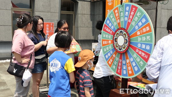 ▲關完成任務後，可到服務台抽獎品。（圖／中台世界博物館提供）