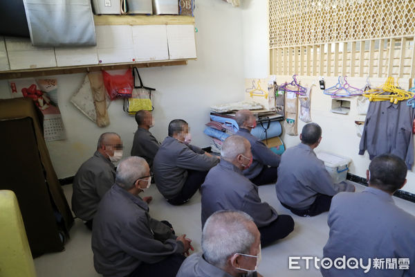▲台中監獄場、高齡受刑人與監獄中的照服員訓練班（圖／記者林挺弘攝）
