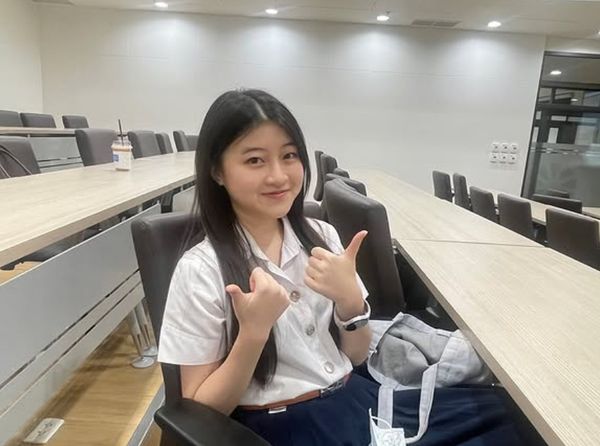 ▲Gail考試到一半突然遇到地震。（圖／翻攝自IG／Gail）