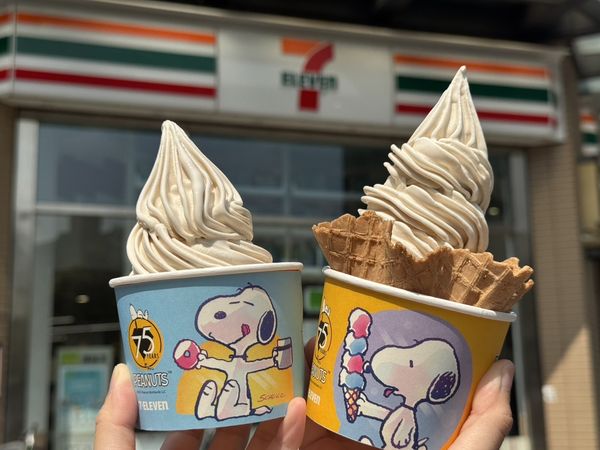 ▲▼7-11與史努比聯名，推出多款鮮食、霜淇淋。（圖／業者提供）