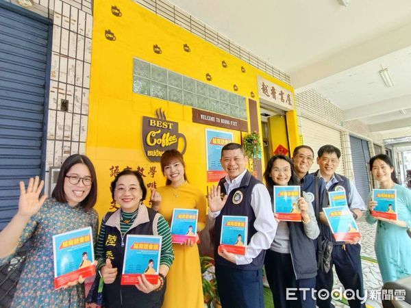 ▲內政部移民署於28日偕同陸委會及海基會，前往府城關懷在地新住民。（圖／記者林東良翻攝，下同）