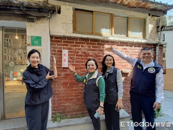 ▲內政部移民署於28日偕同陸委會及海基會，前往府城關懷在地新住民。（圖／記者林東良翻攝，下同）