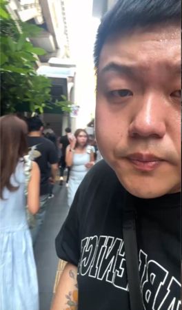 ▲網紅「豆比登美食指南」的小納豆，地震事件發生的當下就在曼谷。（圖／小納豆提供）