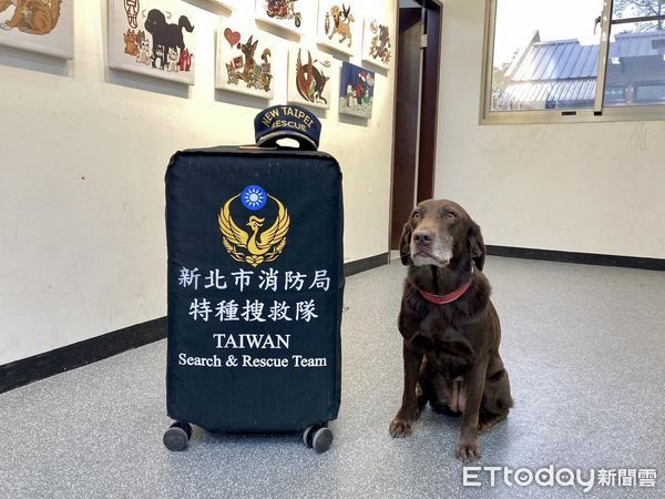 ▲▼  新北特種搜救隊+搜救犬整裝待命       。（圖／翻攝侯友宜臉書）