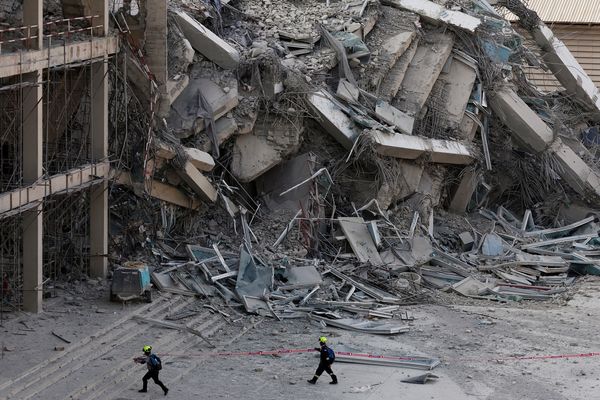 ▲▼緬甸,地震,強震,泰國,曼谷。（圖／路透）