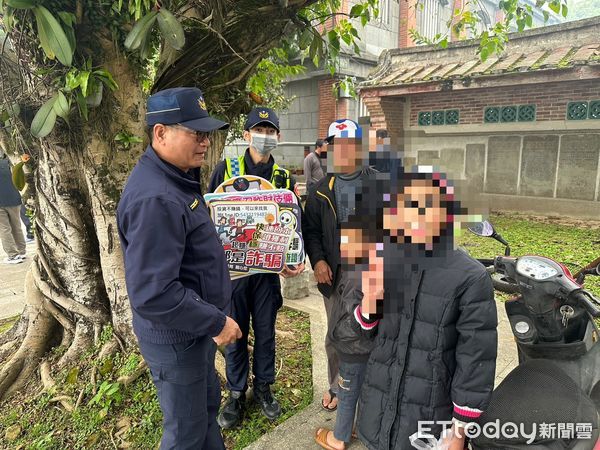 ▲▼     【反詐宣導巧遇失蹤童 中埔警暖心助返家】   。（圖／中埔分局提供）