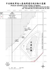 罕見！　共軍昨日僅1架無人機出海擾台