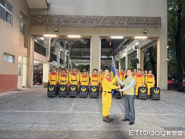 ▲▼，屏東縣國際人道救援隊伍趕赴緬甸救援。（圖／記者陳崑福翻攝）