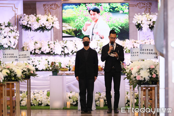 ▲▼ 張振寰告別式-張振寰兒子 。（圖／記者黃克翔攝）