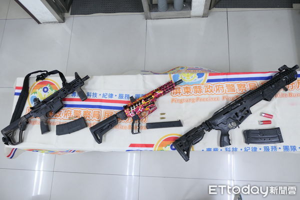 ▲▼       屏東萬丹槍戰，三槍手主動攜槍投案     。（圖／記者陳崑福翻攝）