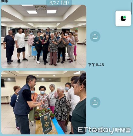 ▲▼ 徐巧芯爆料，許淑華派自己的許姓主任假裝媒體來拍攝，但當天確實有舉辦互動。（圖／徐巧芯提供）