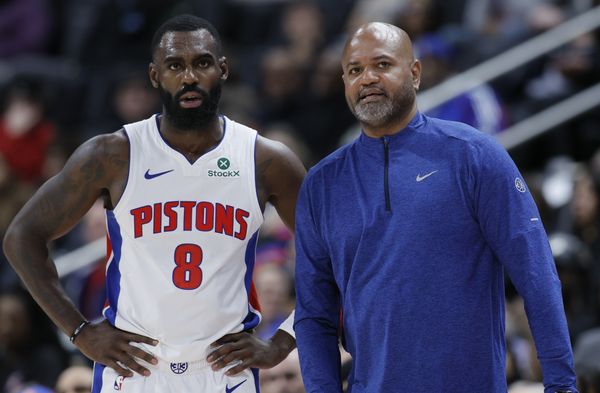 ▲▼活塞小哈達威（左）、總教練畢柯斯塔夫（右）。（圖／達志影像／美聯社）